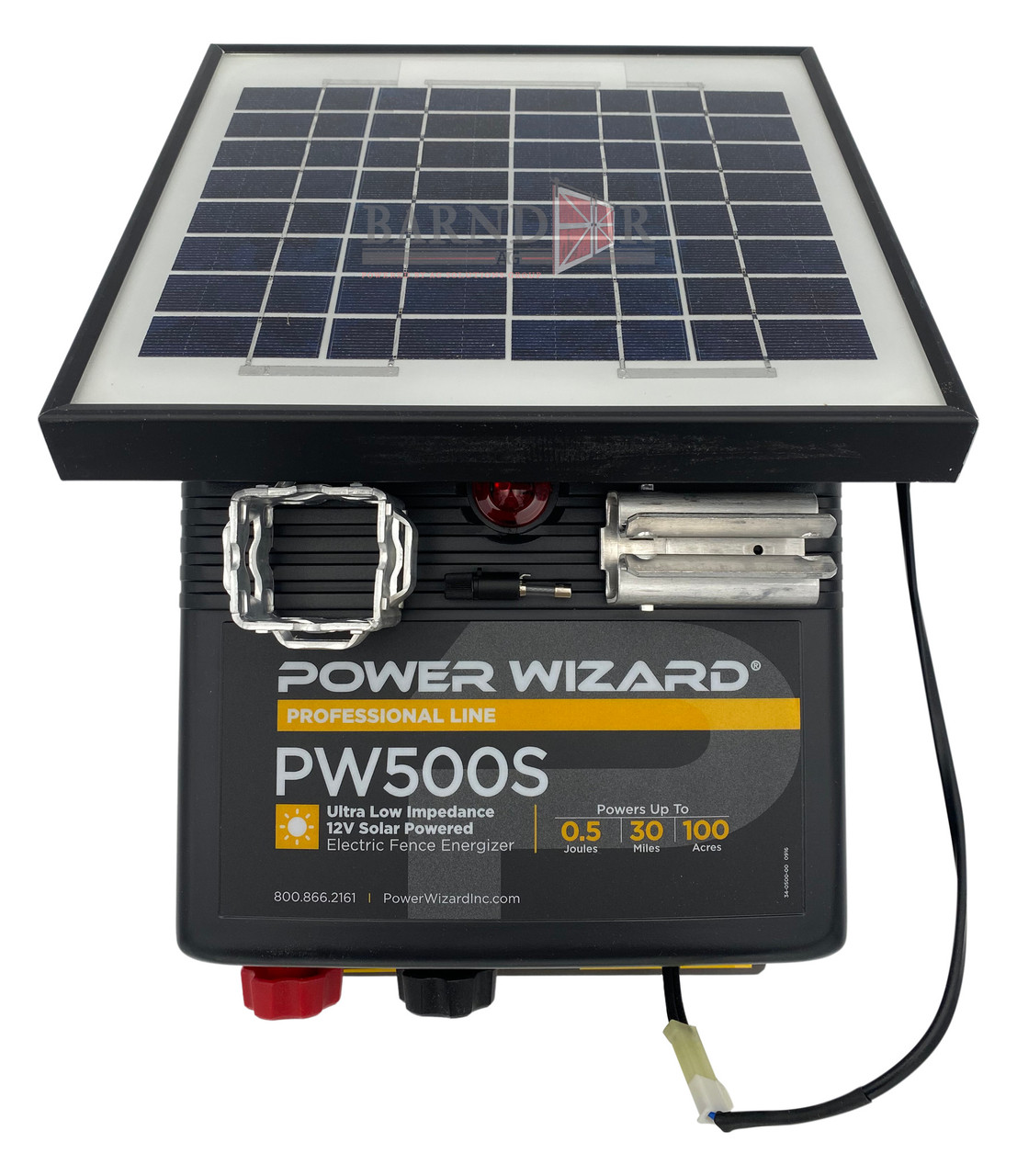 AgraTronix .50 Joule ULTRA-Low Impedance 12V Solar Fence Energizer | PW500S  | AgraTronix | Barndoor Ag