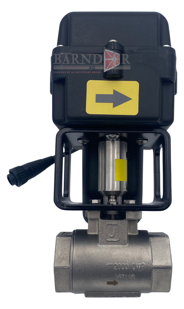 Raven 1" FPT NH3 On/Off Butterfly Valve | 063-0173-876