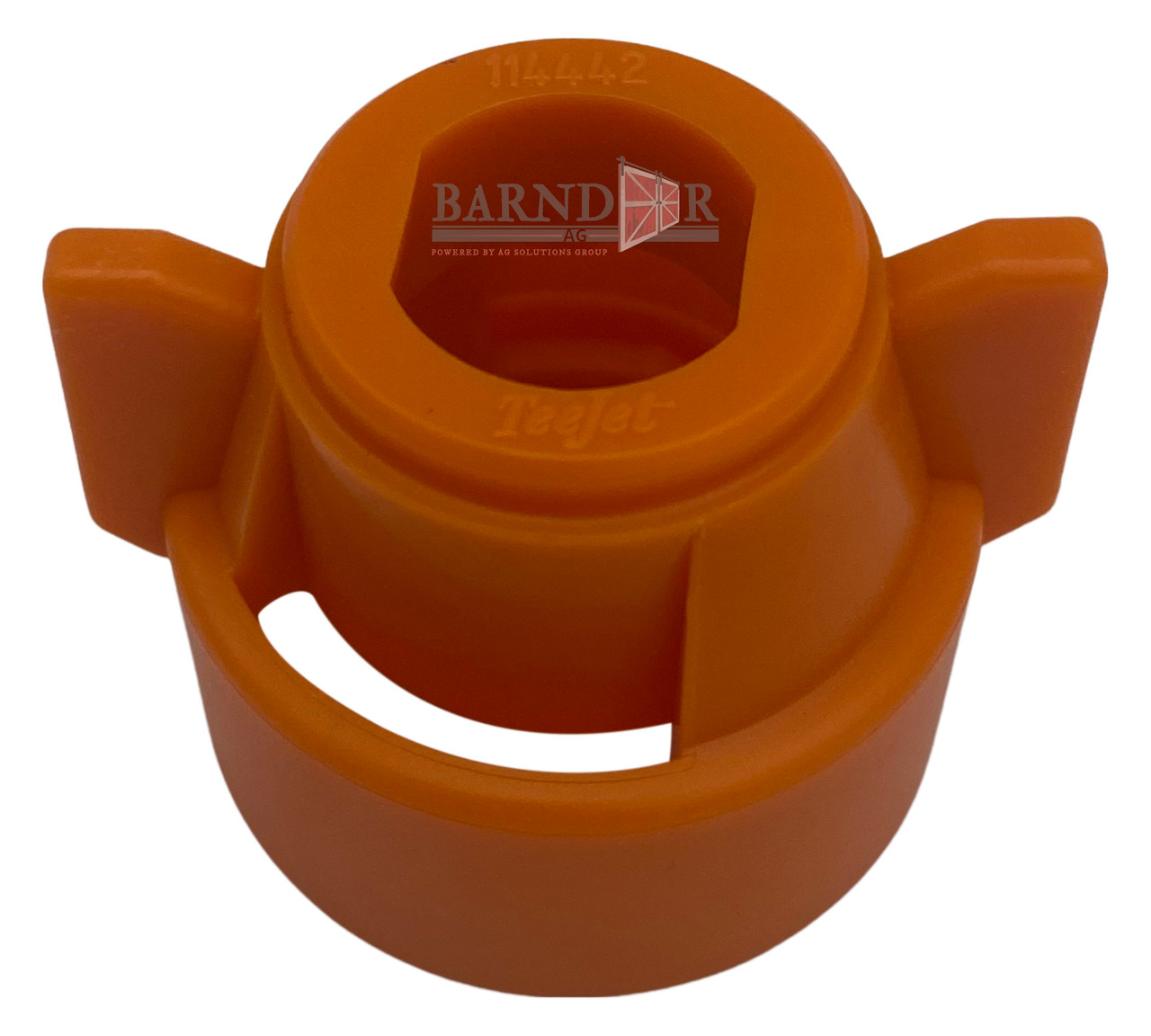 TeeJet Quick Cap, 25598, Orange Cap and Gasket | 114443A-8-CELR