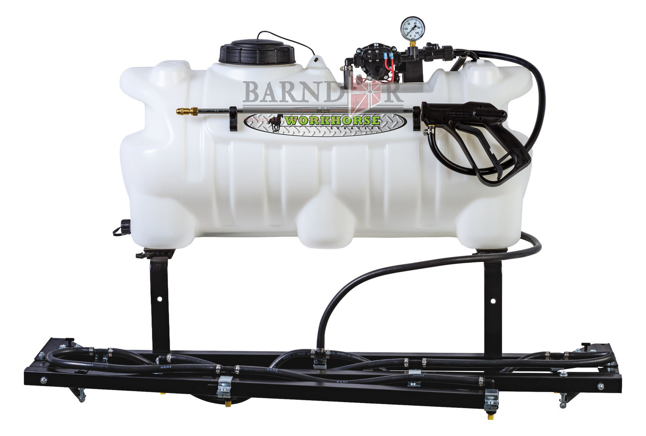Workhorse 25 Gal Deluxe ATV Sprayer 7 Nozzle Boom | ATV2507