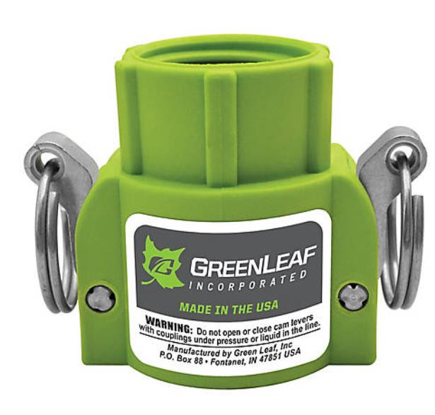 TerreMax Garden Hose Coupling, D, FGHT x Female Adapter | GLP075DG