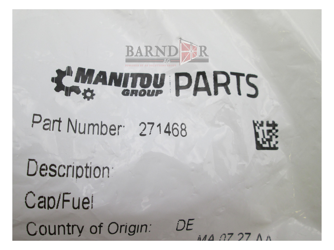 Manitou Fuel Cap | 271468 | Barndoor Ag