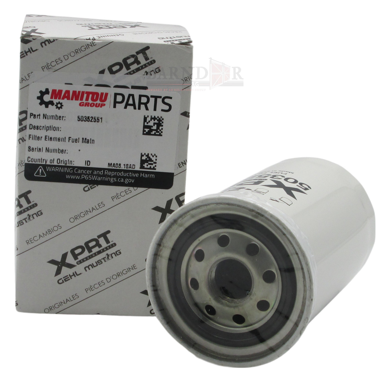 フードサーバー Manitou Fuel/Filter Separator | 50352550 | Barndoor Ag