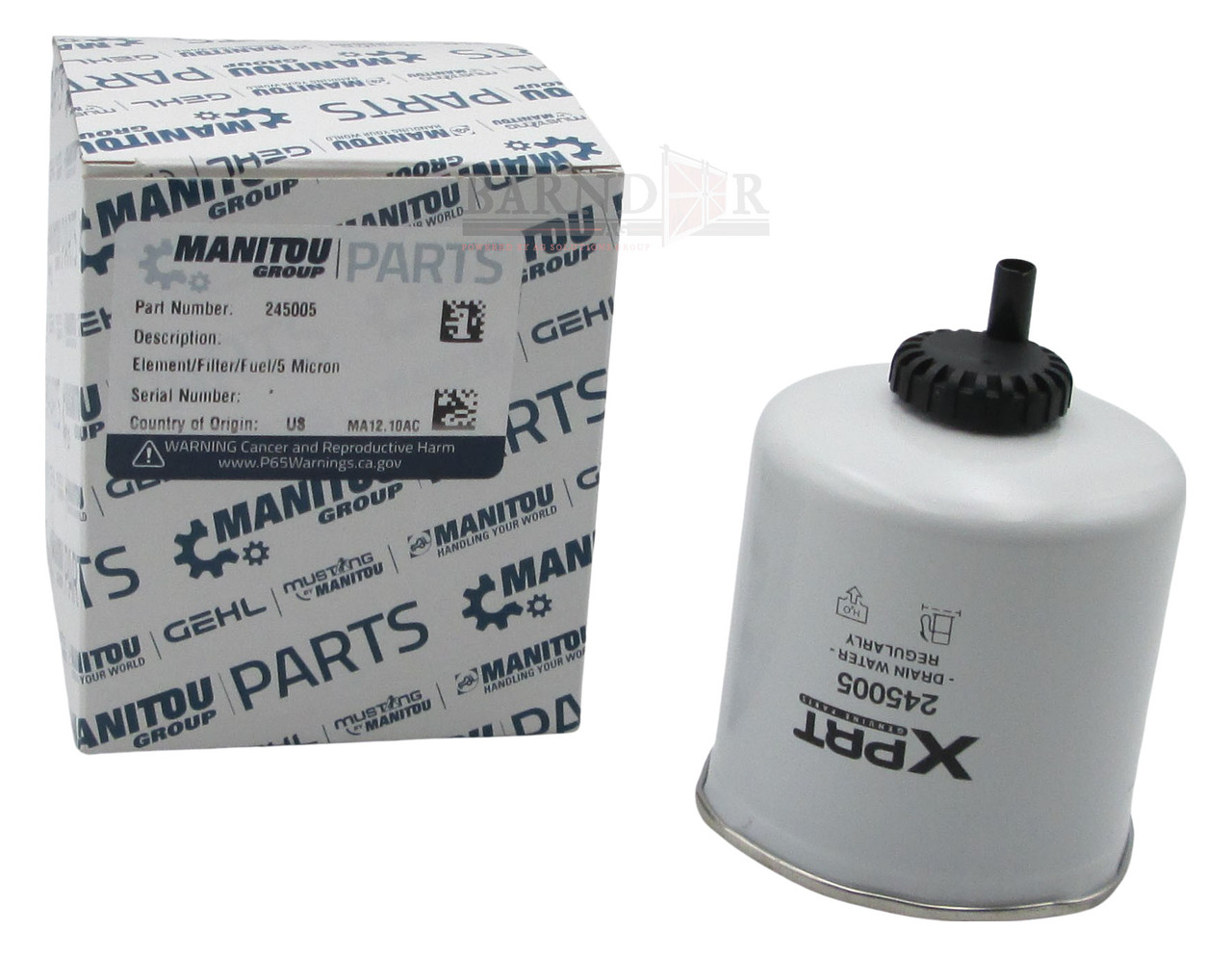 Manitou Fuel Filter | 245005 | Barndoor Ag