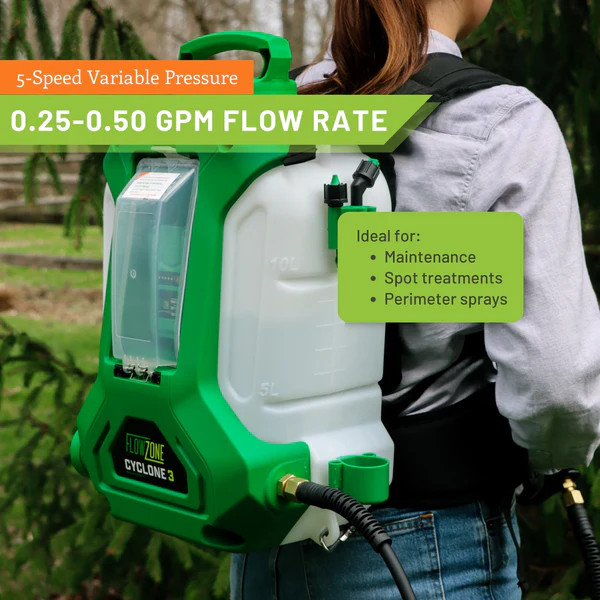 FlowZone Cyclone 3 Backpack Sprayer | 4 Gal FZVAAJ-3