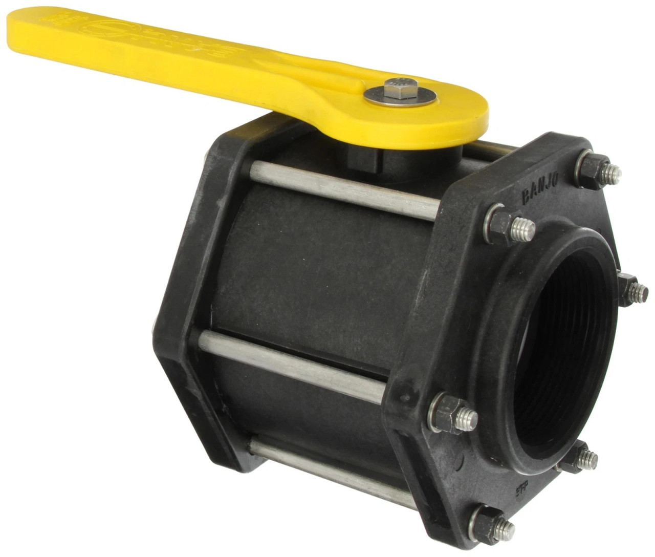 ぶんぶん丸 Banjo Polypropylene Full Port Bolted Ball Valve - 3 inch | V300FP