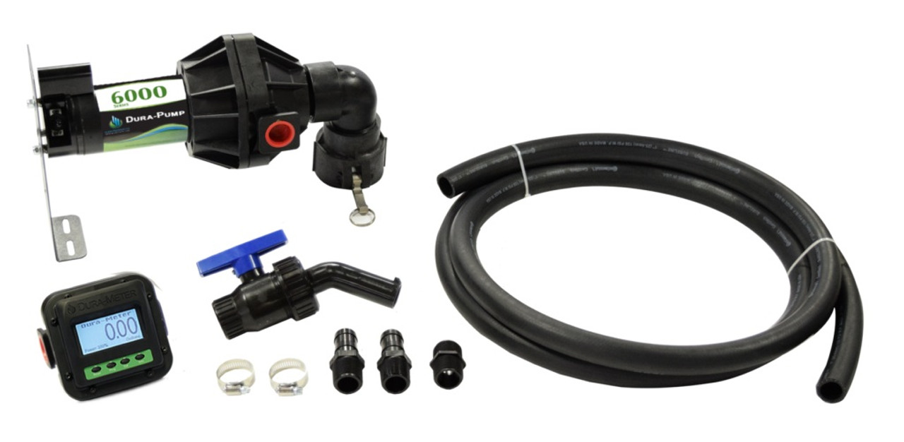Dura Dura-Pump™ Monsanto Tank Pump System with Dura Meter - 110V EPDM | DPMTSM-6318E-110