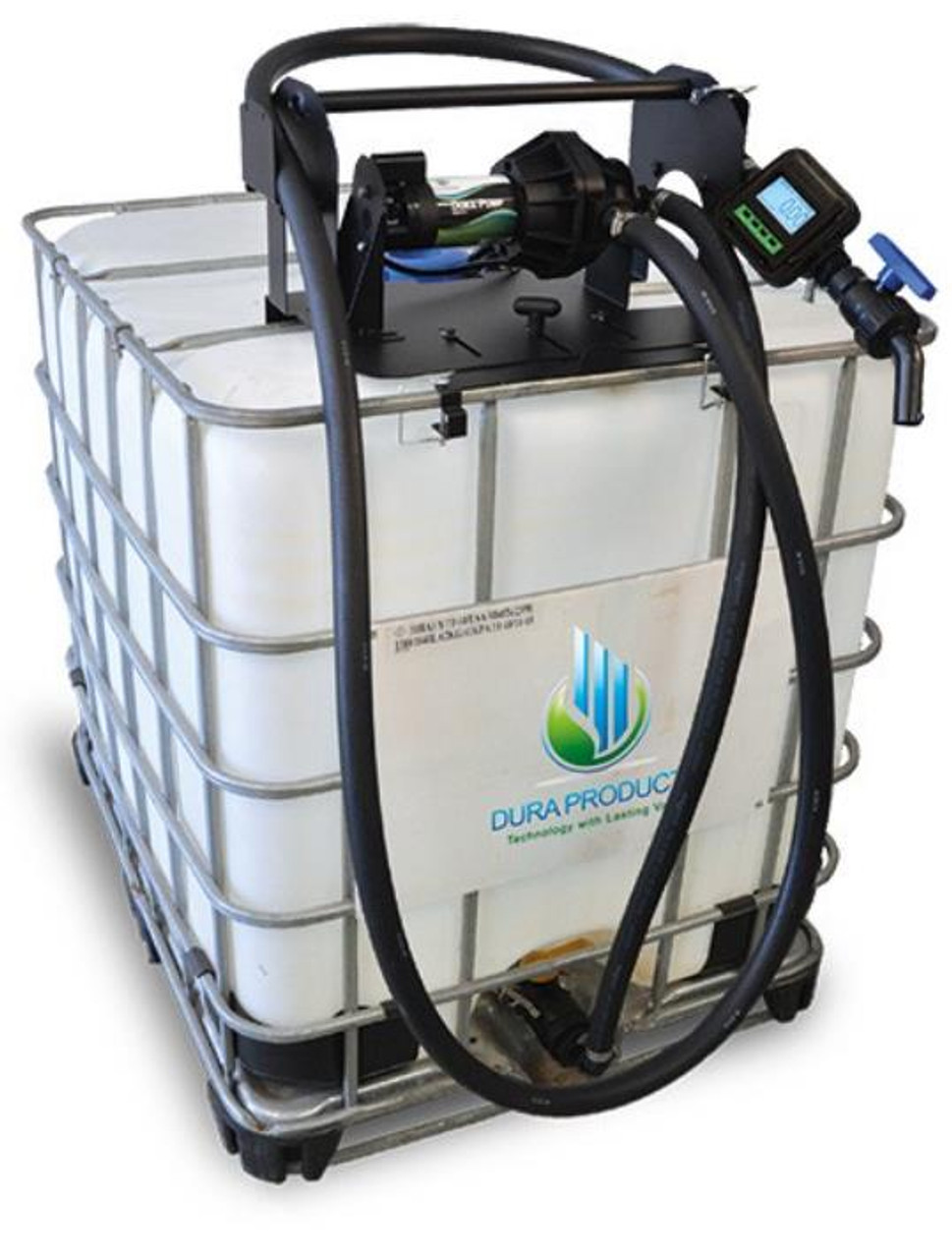 Dura Dura-Pump Quick Caddy with Meter - 12V EPDM | DPQM-6318E-12