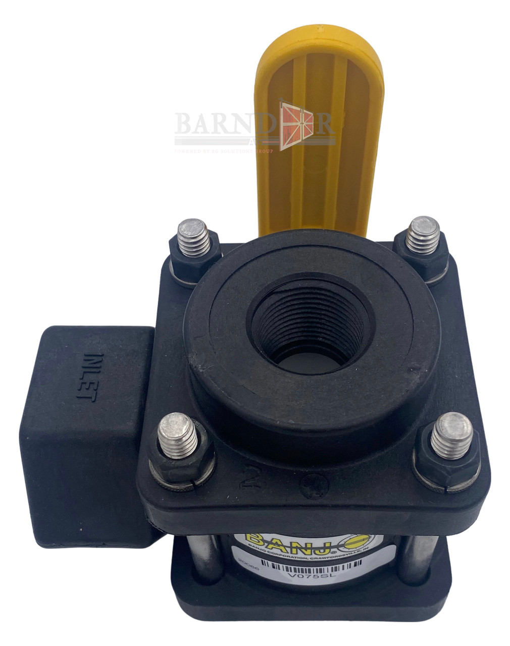 Banjo 3Way Side Load Valve 3/4 inch V075SL Banjo Barndoor Ag