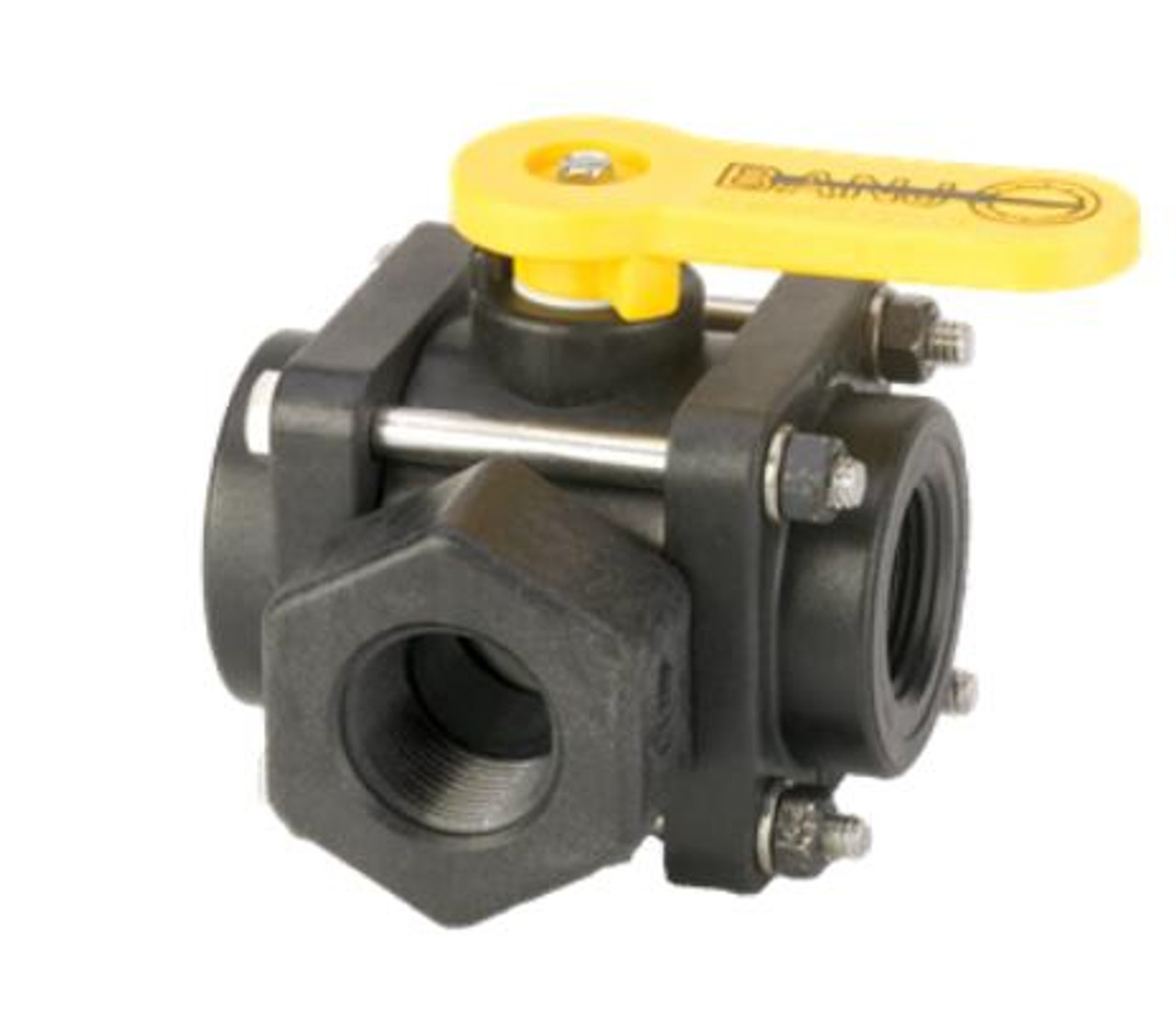 Banjo 3Way Side Load Valve 1 Inch V100SL Banjo Barndoor Ag