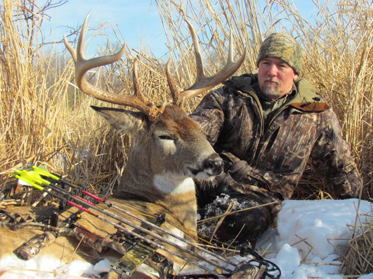 Man with Buck 