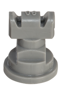 TeeJet Turbo TwinJet Twin Flat Spray - Gray w/ Cap & Gasket