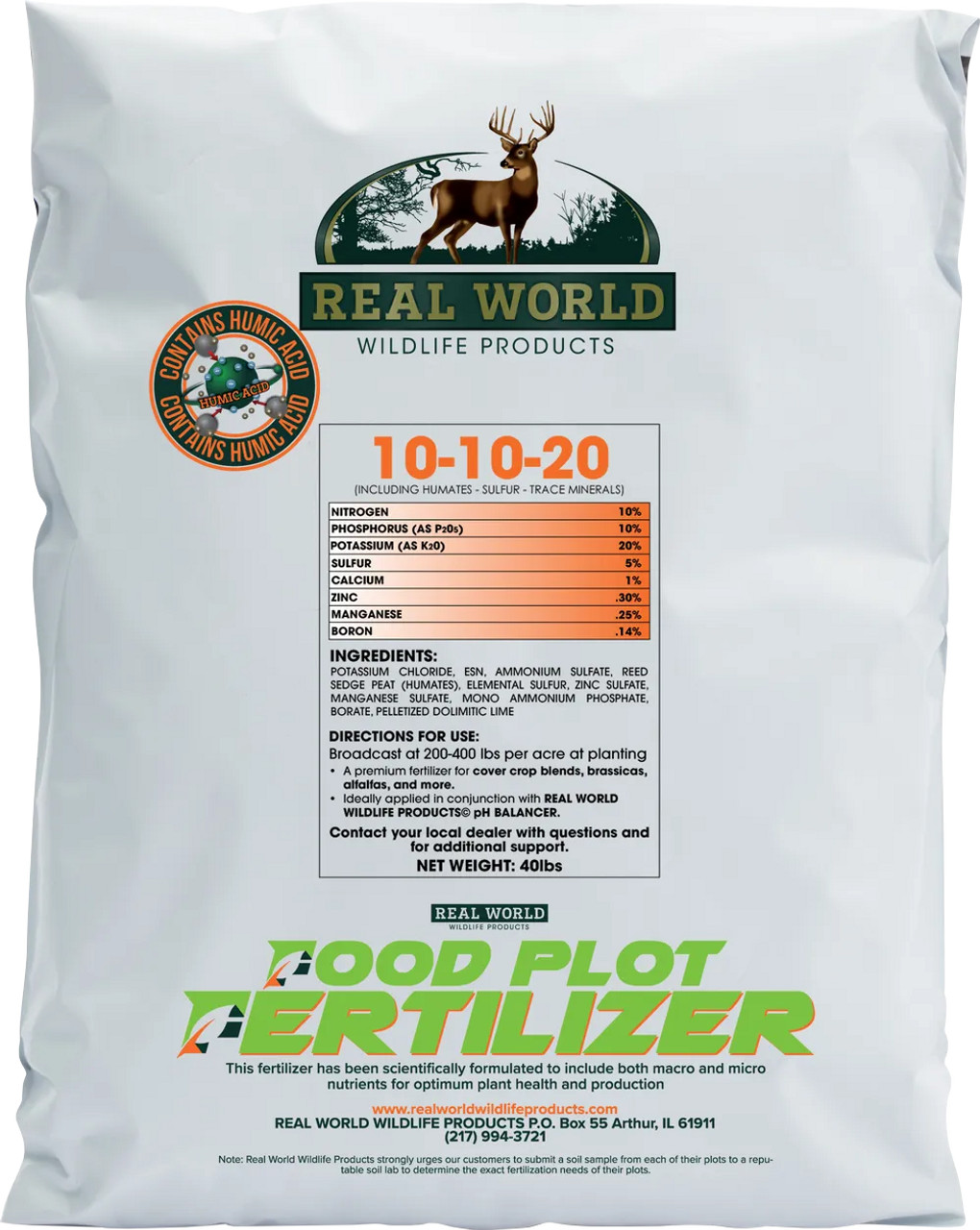 RWWP 40 lb Bag 10-10-20 Fertilizer | RWWP 10-10-20,40LB BAG