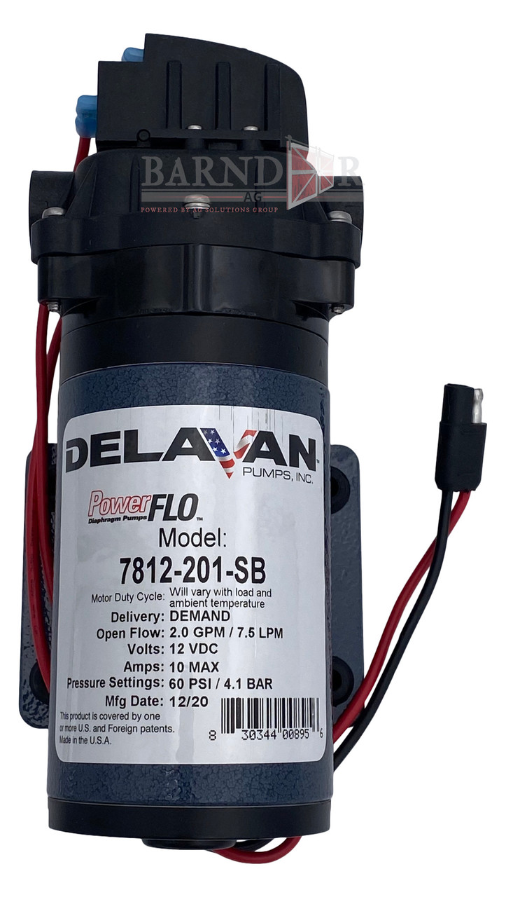 Delavan PowerFlo 2GPM, 60PSI Demand Diaphragm Pump | 3120-401E-SB
