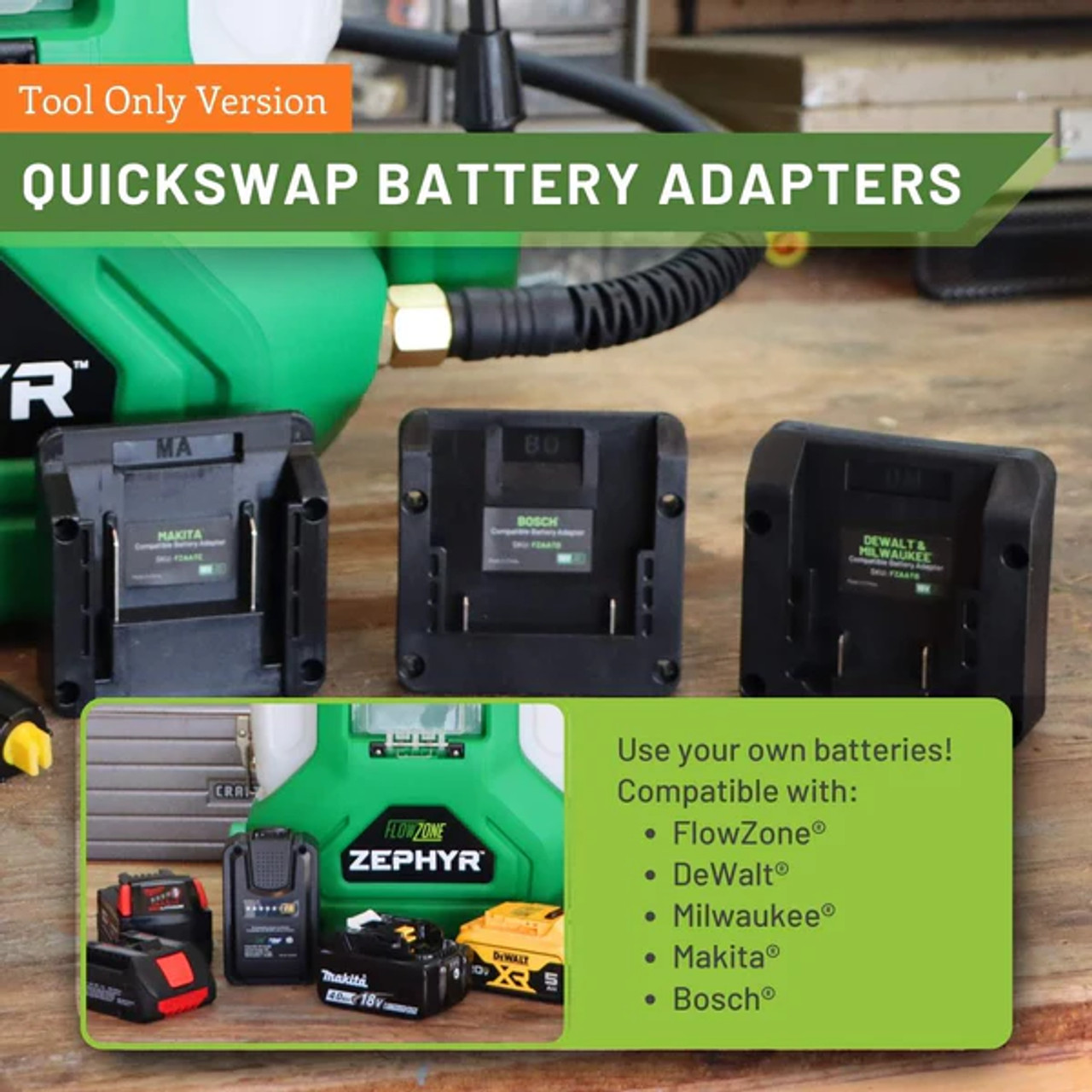 FZSATJ-3TO Battery Adapter