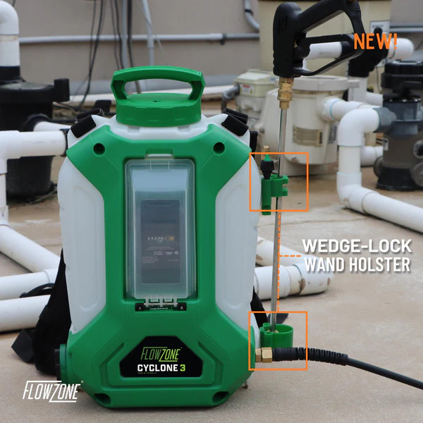 FlowZone Tool Only Cyclone 3 Battery Powered Backpack Sprayer - 4
