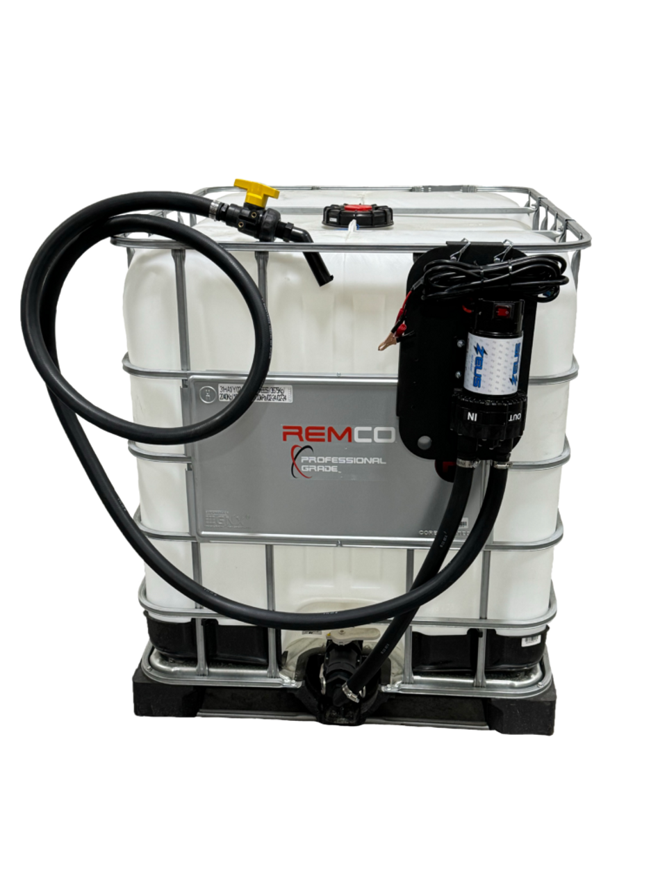 ZDEFK-9500 on tank with pump