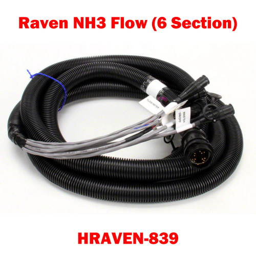Sensor-1 Raven Flow Cable NH3, 3 Section | HRAVEN-836 | Barndoor Ag