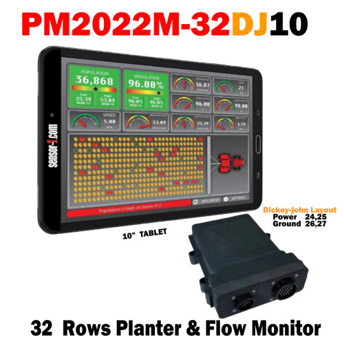 Sensor-1 32 Rows Population Planter and Flow Monitor | PM2022M-32DJ10