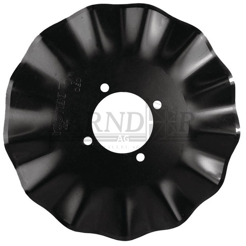 Granit CFC 16" 13 wave, 1" cut to fit Yetter 4 bolt | K16YW