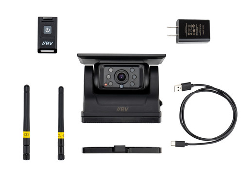 Smucker ReadyVision Solar-Charging Battery-Powered WiFi Camera | RVWIFI-BATSLR