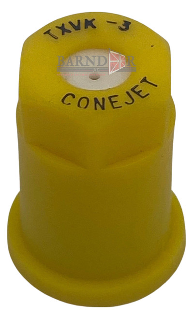 TeeJet ConeJet VisiFlo Hollow Cone Spray Tip Nozzle, Orange | TX-VK18