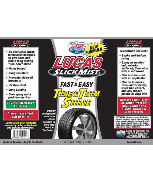  Lucas Oil 10160 Slick Mist Speed Wax - 24 Ounce