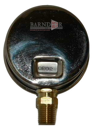 Valley Industries 2.5" SS O.E.M. Liquid Filled Gauge, 60PSI