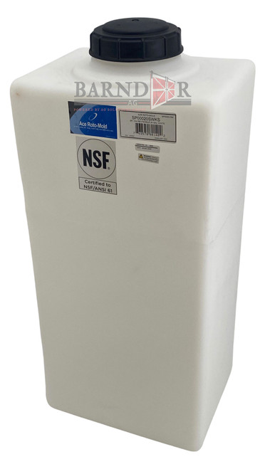 Ace Roto-Blow Molded 7 Gal Rectangle Flat Bottom Tank