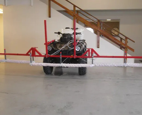 Smucker 15' Weed Wiper ATV Mount Attached to Four Wheeler Smucker 15' Weed Wiper ATV Mount Attached to Four Wheeler