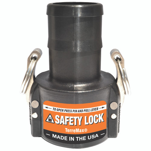 TerreMax Safety Camlock (B) 1-1/2″ Female Coupler x 1-1/2″ Male