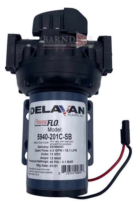 Delavan PowerFlo 2200 Series 1.2 GPM, Diaphragm Demand Pump, 2200-201-SB, Delavan