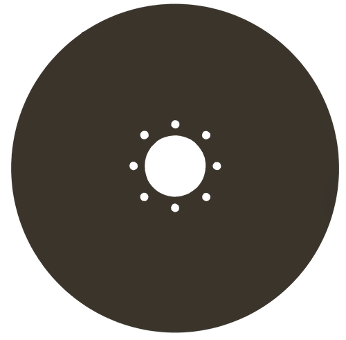 Coulter Ag 20" Smooth Universal Punched Coulter Blade | CS124583A1