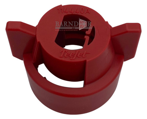 TeeJet Quick Cap, 25612, Black Cap and Gasket | 114441A-1-CELR