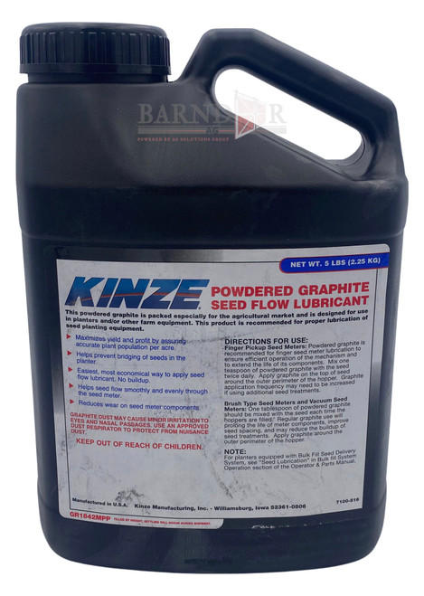 Kinze 80 Talc / 20 Graphite Blend 8 lbs | GR2240 | Barndoor Ag