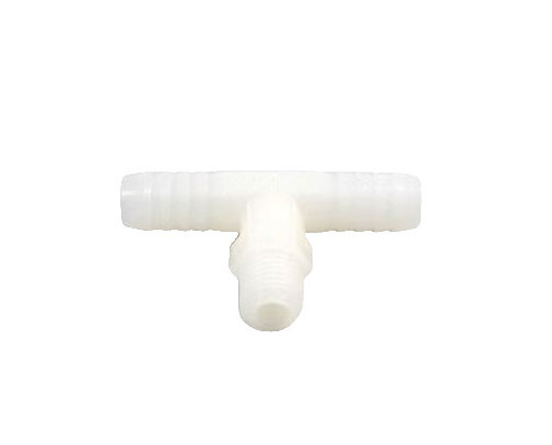 Smucker 1/4" x 1/2" x 1/2" Hose Barb Tee | HT1412