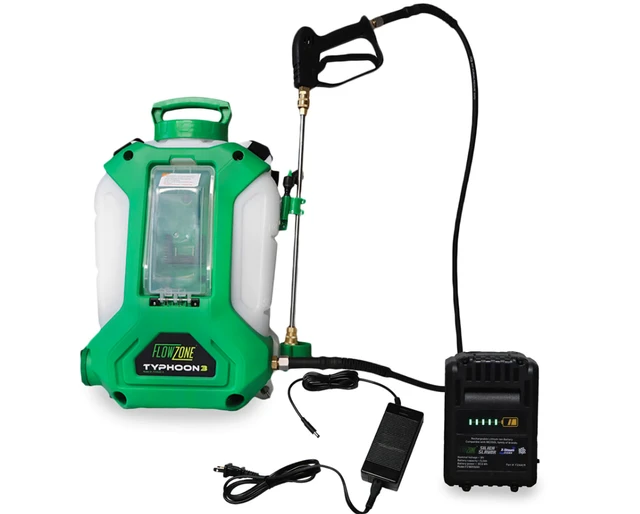FlowZone Typhoon 3 Battery Backpack Sprayer (4-Gallon) | FZVAAK-3