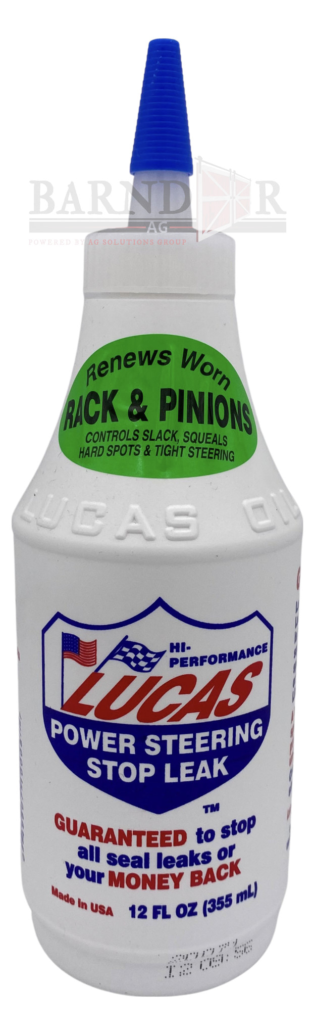 Lucas Power Steering Stop Leak, 12oz | 10008 | Barndoor Ag