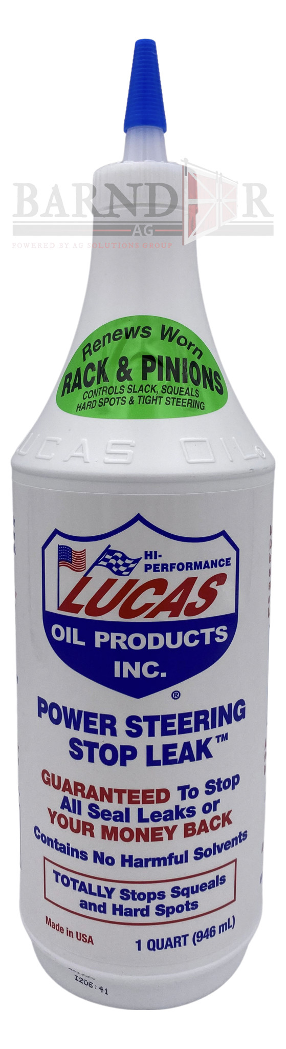 Lucas Power Steering Stop Leak, Quart | 10011 | Barndoor Ag