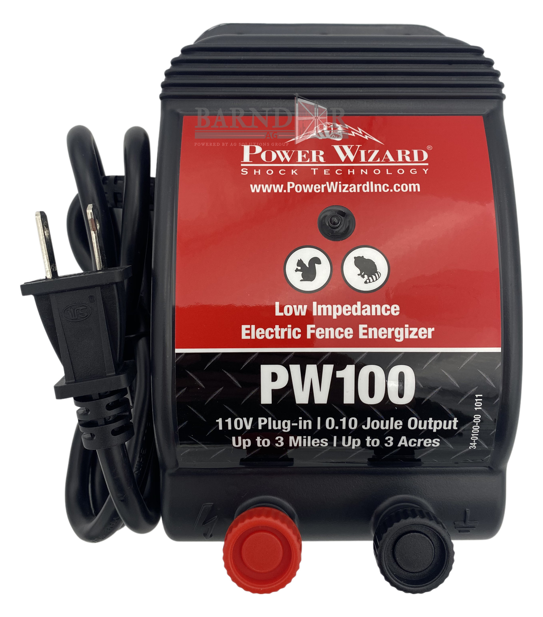 AgraTronix .10 Joule - Low Impedance Fence Energizer | PW100