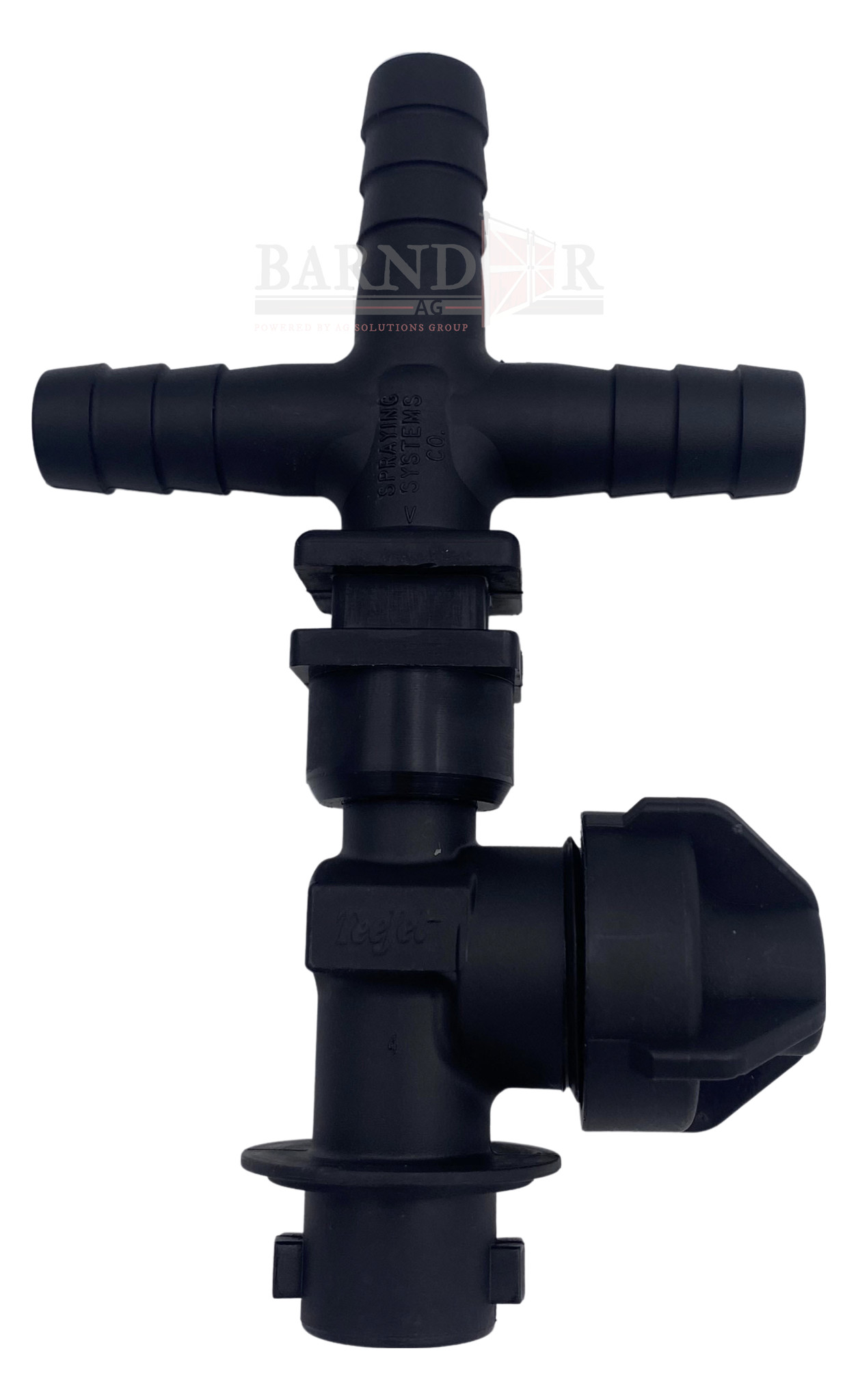TeeJet 1/2″ Quick Diaphragm Check Valve Nozzle Body, QJ200 | 19351