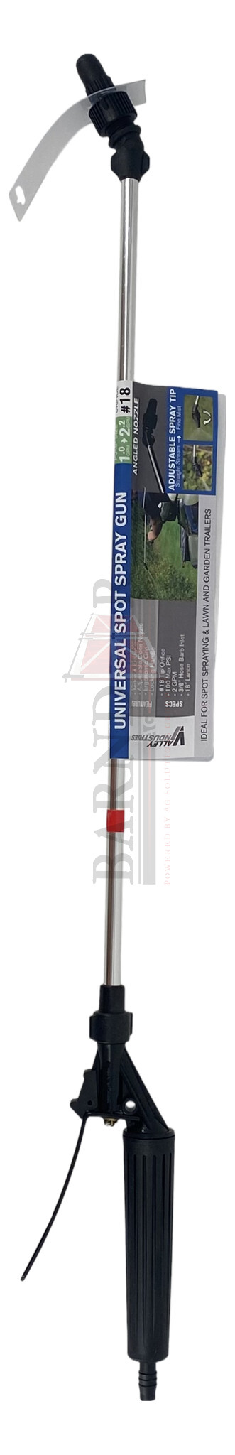 Valley Industries 3/8″ Barb #18 Orifice 30″ Spray Wand| SG-4507F-CB