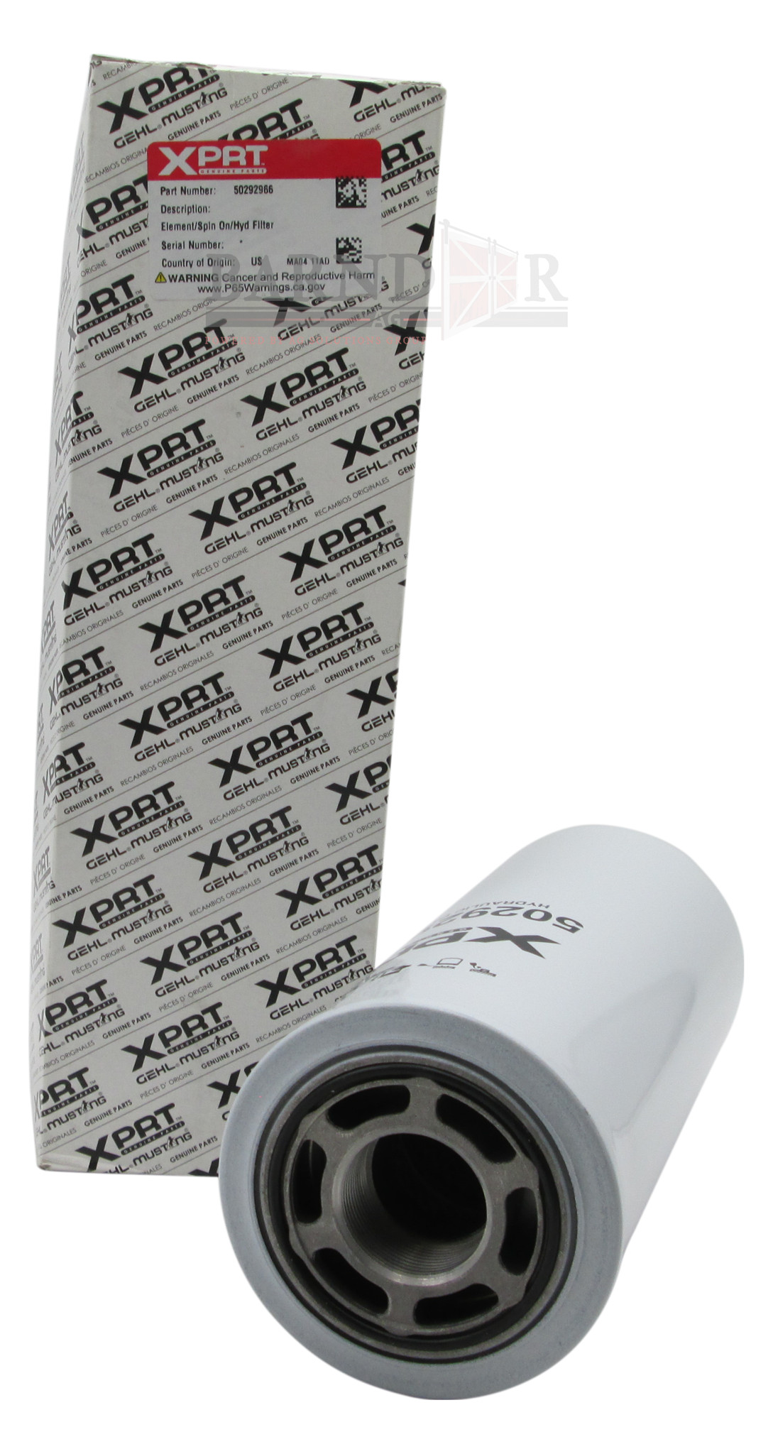 Manitou Spin On Hydraulic Filter Element | 50292966 | Barndoor Ag