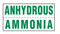 Anhydrous Graphics Rectangle Anhydrous Ammonia Decal | 48225G