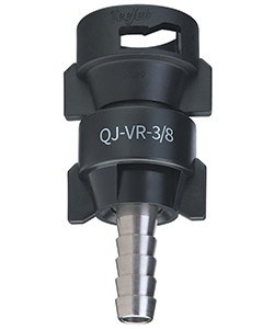 TeeJet Variable Rate Hose Barb Exit Nozzle | QJ-VR-X1.0-3/8-SS