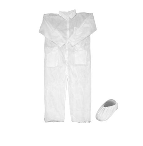 Black Mamba Disposable Coveralls w/ Shoe Covers | MCL-X25