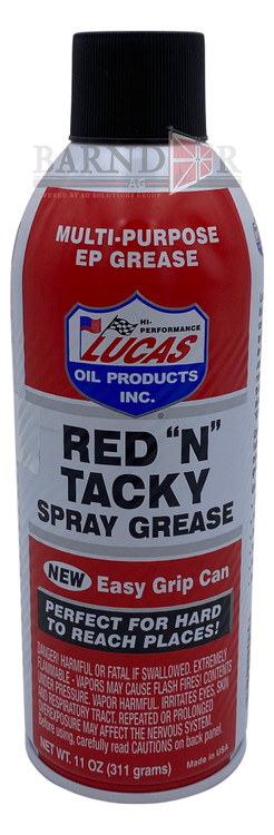 Lucas Oil 051-500 Red N Tacky Aerosol Spray, Twelve 11 oz. cans -  Spraywell