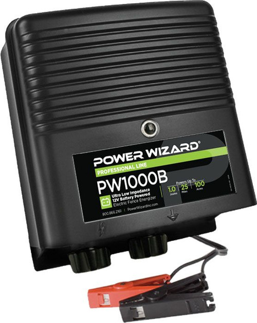 AgraTronix 1.0 Joule - Ultra Low Impedance Battery Fence Energizer