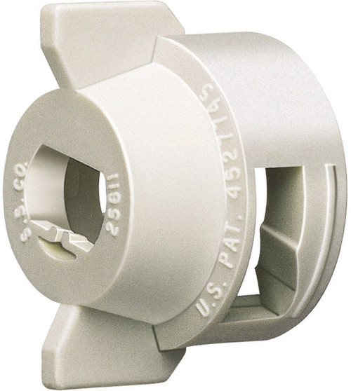 CQT CQ 4+ ×2 CQC+×2 TeeJet Quick Cap, 25612, White Cap and Gasket | 114441A-2-CELR