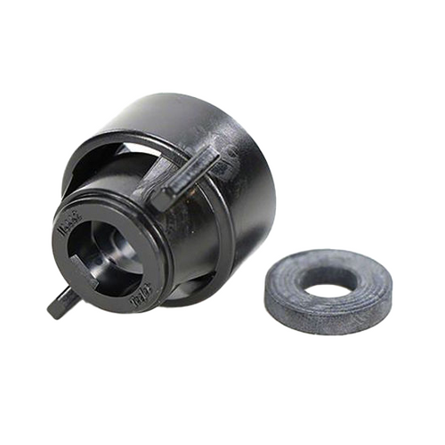 TeeJet Quick Cap, 25598, Black Cap and Gasket | 114443A-1-CELR